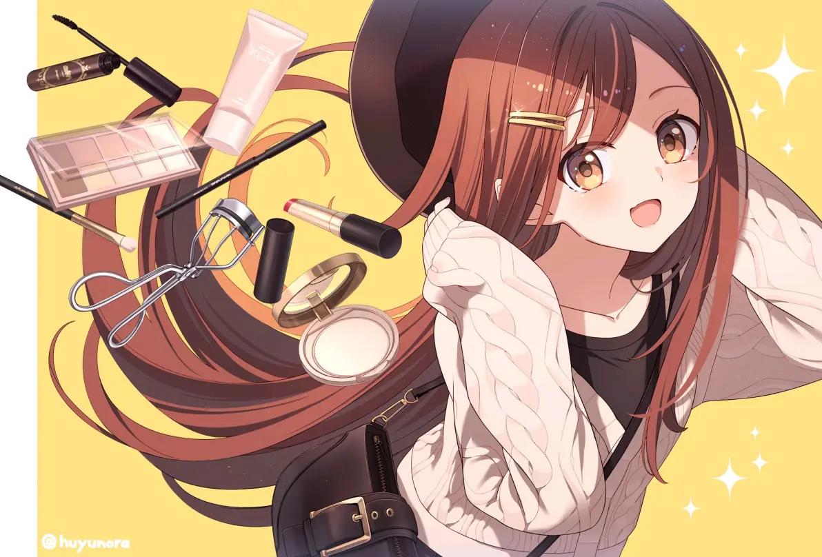 心动满溢♡ – 化妆品插画特辑-远灯归影 心动满溢♡ – 化妆品插画特辑-远灯归影