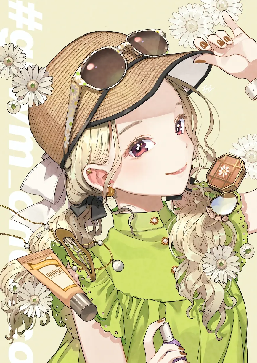 心动满溢♡ – 化妆品插画特辑-远灯归影 心动满溢♡ – 化妆品插画特辑-远灯归影