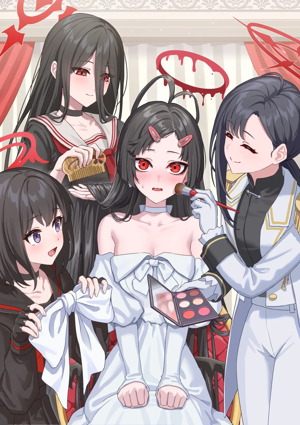 心动满溢♡ – 化妆品插画特辑-远灯归影 心动满溢♡ – 化妆品插画特辑-远灯归影