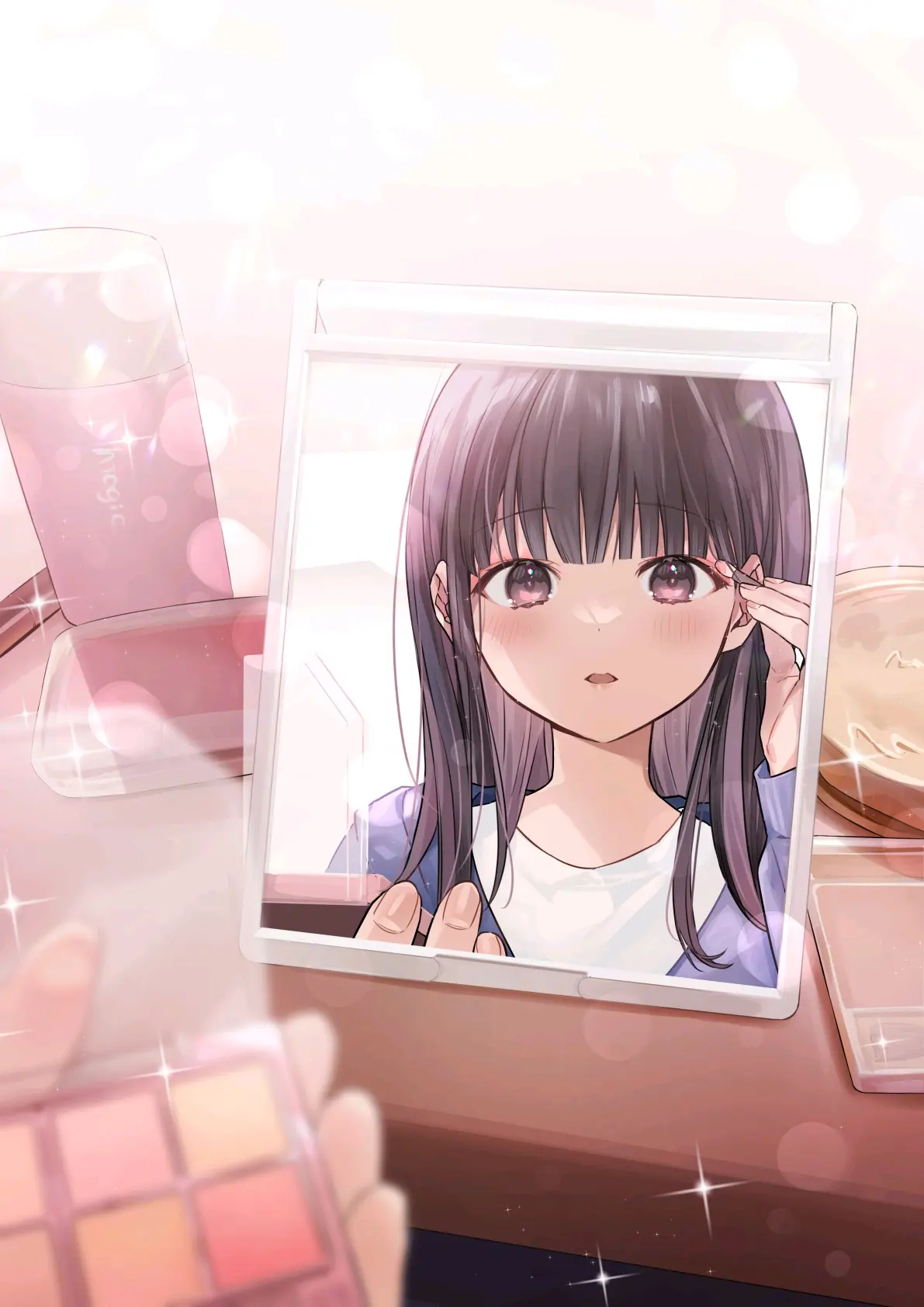 心动满溢♡ – 化妆品插画特辑-远灯归影 心动满溢♡ – 化妆品插画特辑-远灯归影