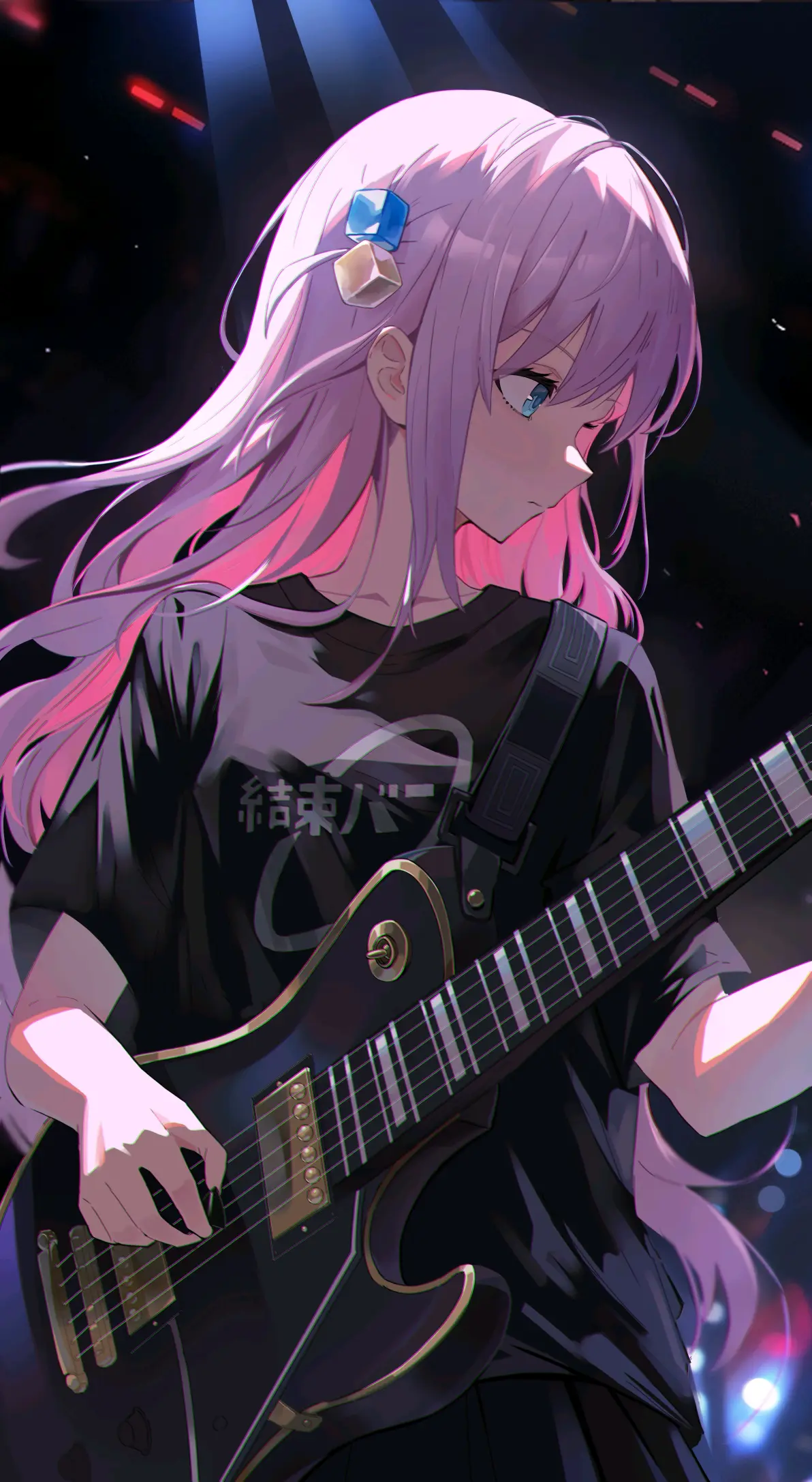 宛如花仙子♡ – 粉色长发女子插画特辑-远灯归影