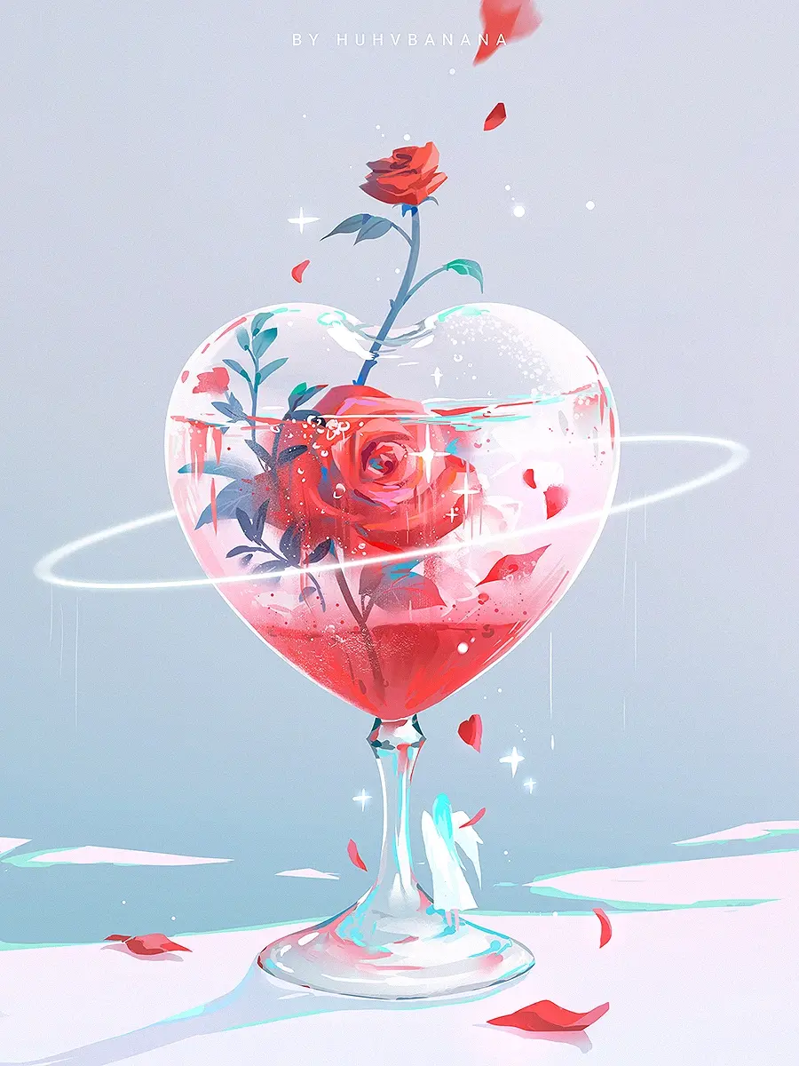 透明的面纱 – 玻璃中的世界插画特辑-远灯归影