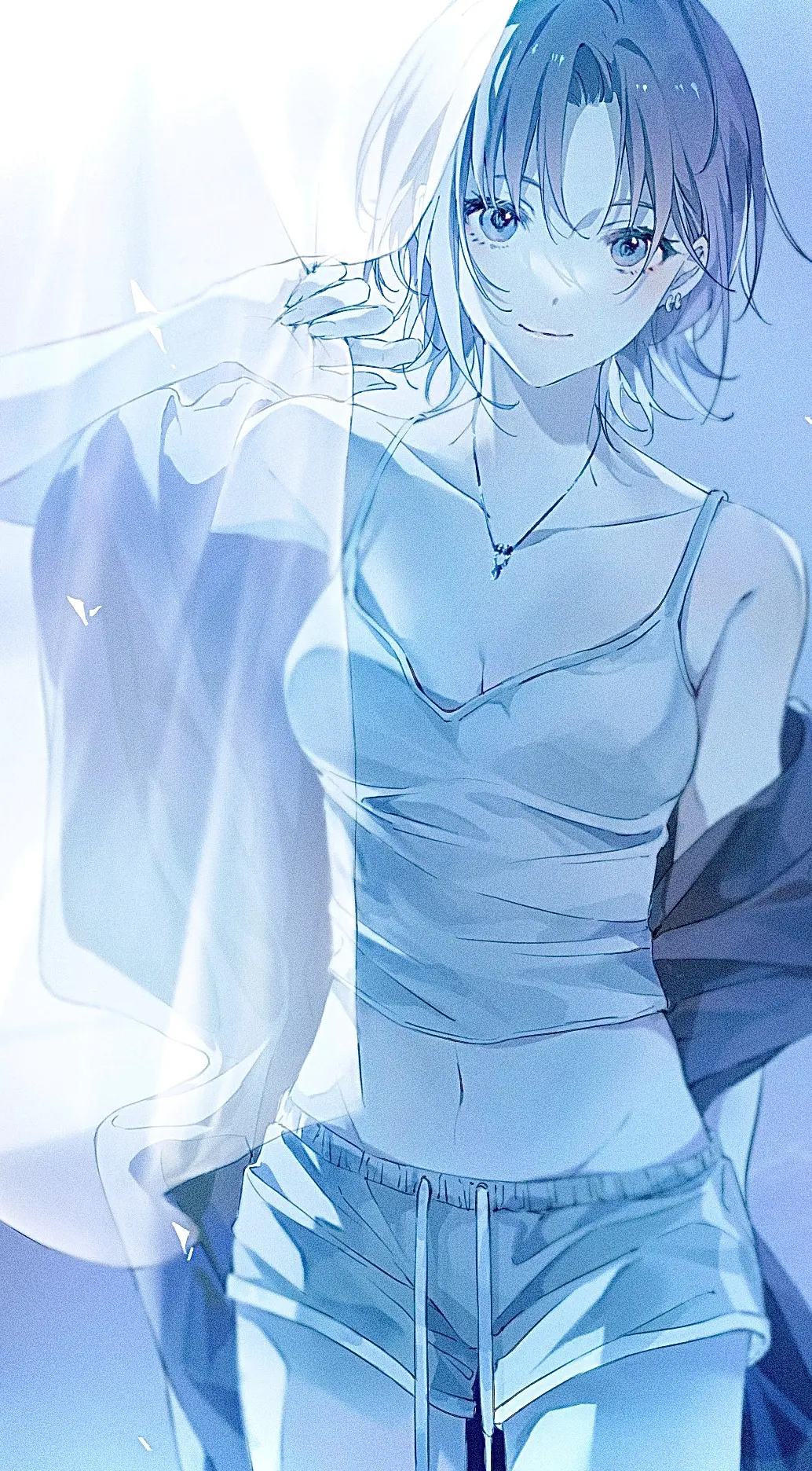 清凉又舒适♡ – 吊带衫插画特辑-远灯归影
