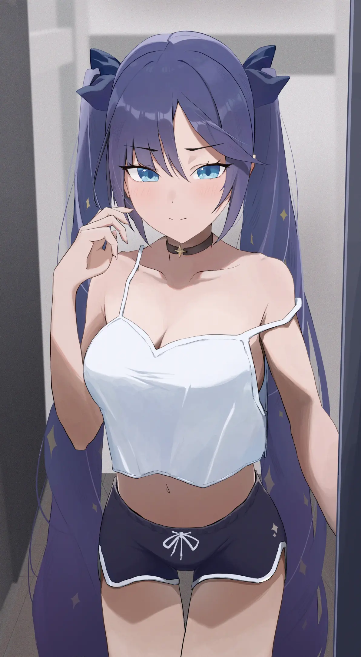 清凉又舒适♡ – 吊带衫插画特辑-远灯归影