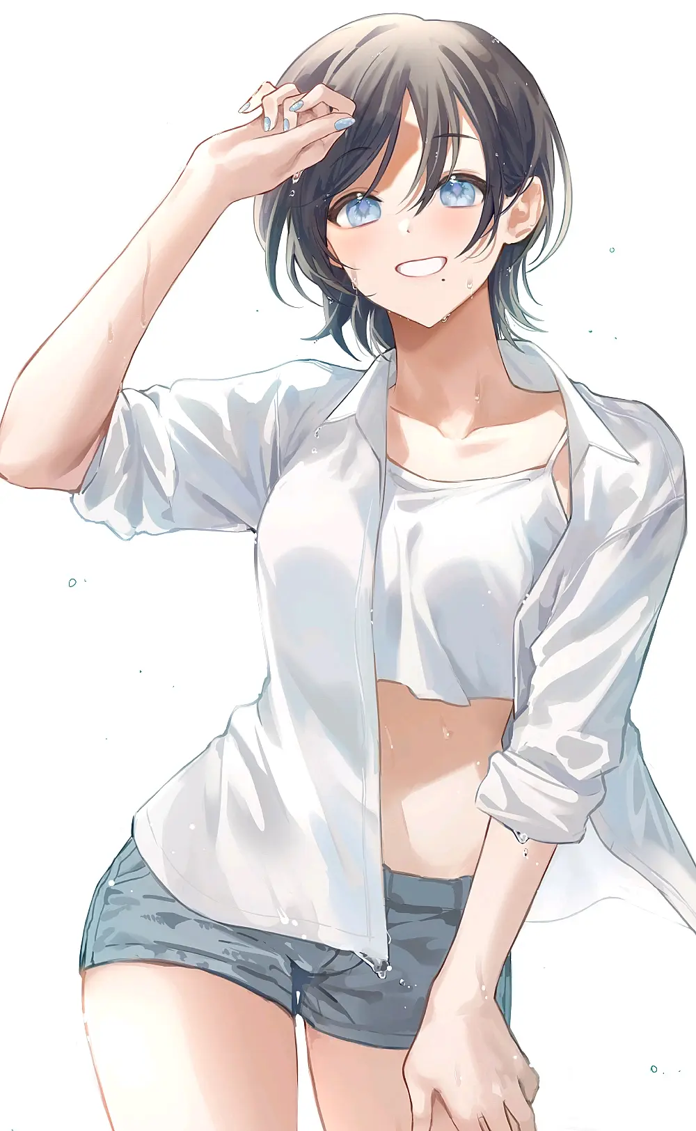 清凉又舒适♡ – 吊带衫插画特辑-远灯归影