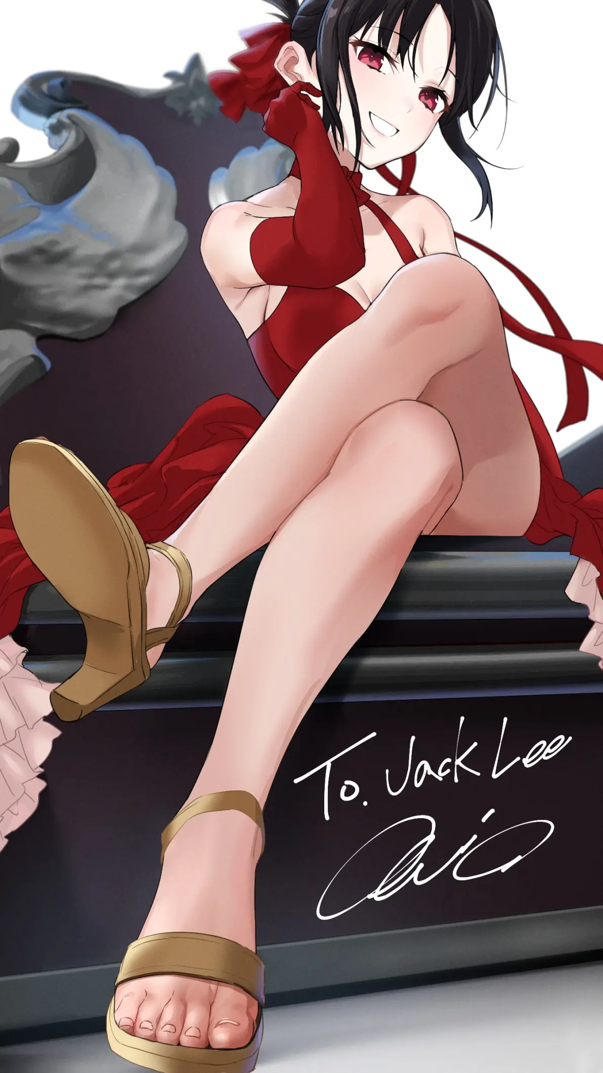 轻便舒适♡ – 凉鞋插画特辑-远灯归影